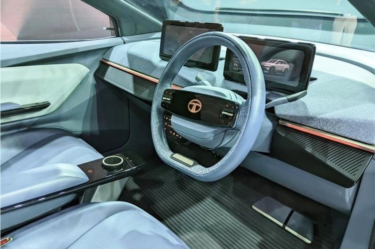 Tata Curvv concept interior